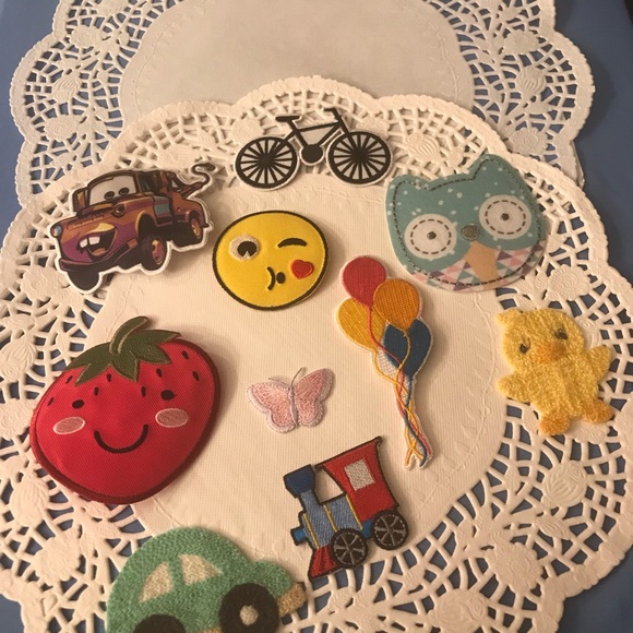 Simplicity Other - Lot iron on Patch bicycle hat backpack tote decor